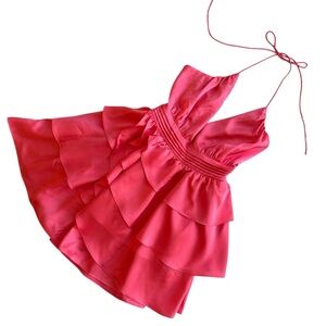 CC10 Flowy Ruffle Dress Size Small
